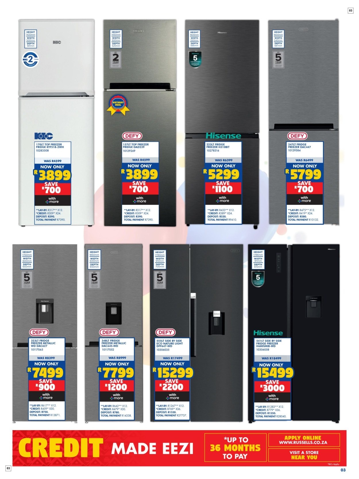 Russells Specials 16 Jul - 19 Aug - Page 3