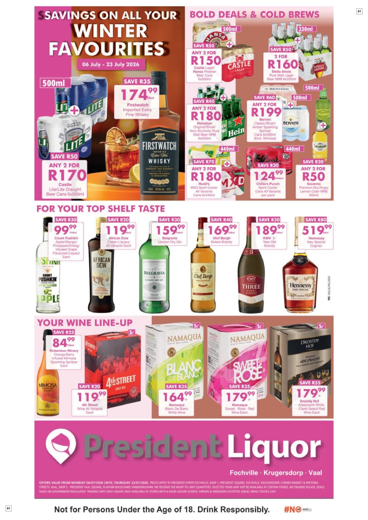 President Hyper Specials 06 Jul - 23 Jul