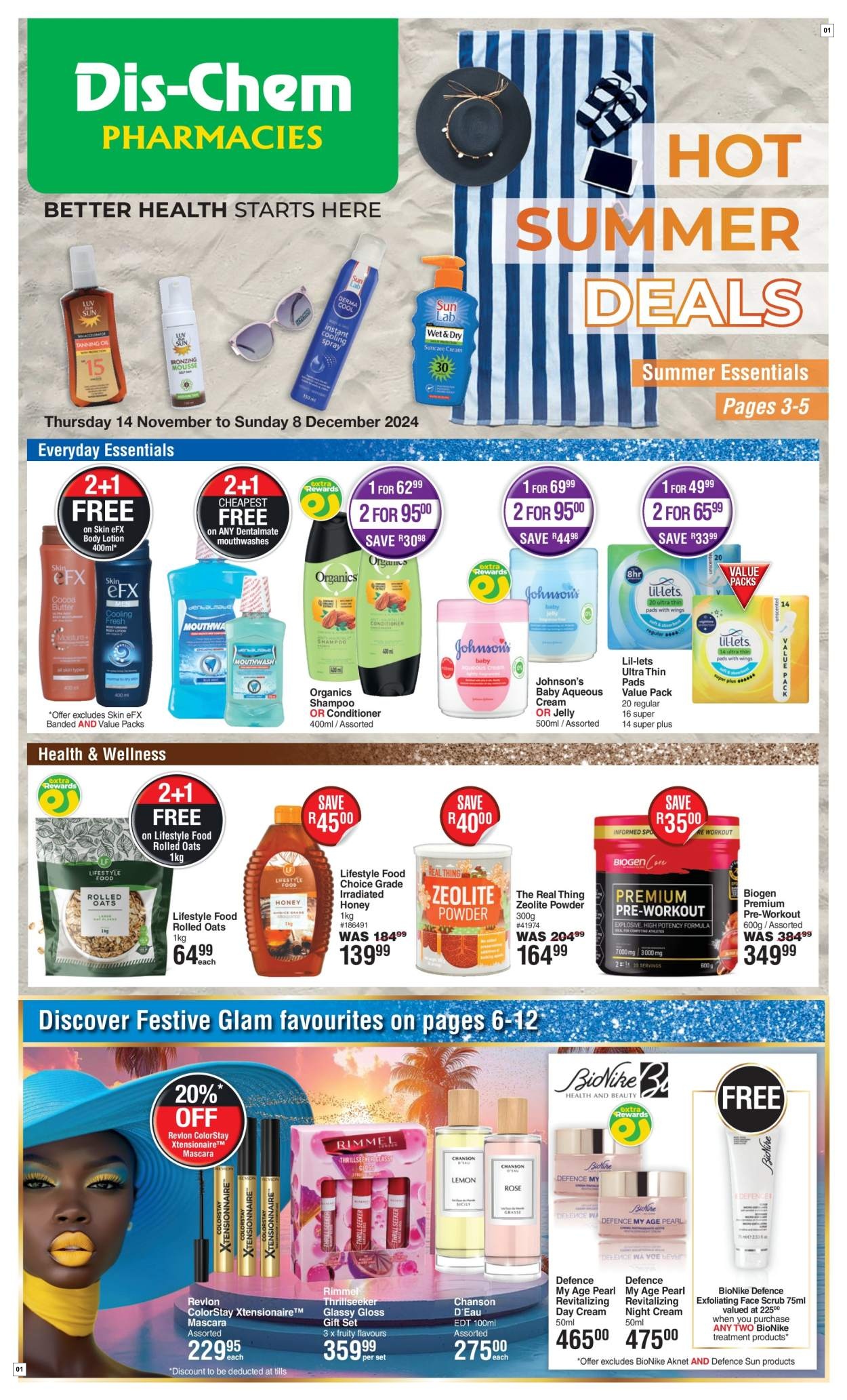 Dis-Chem Specials 14 Nov - 08 Dec