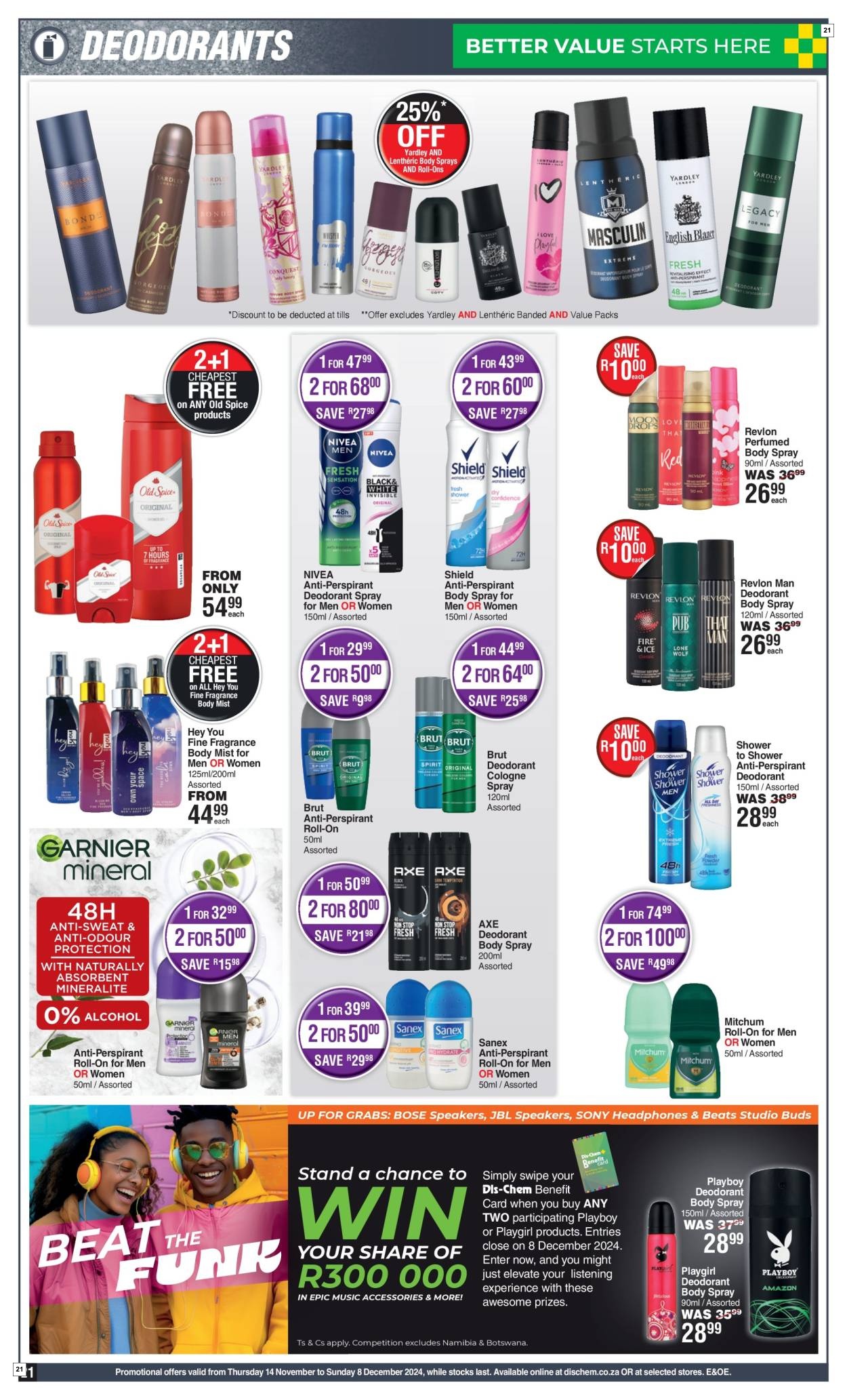 Dis-Chem Specials 14 Nov - 08 Dec - Page 21