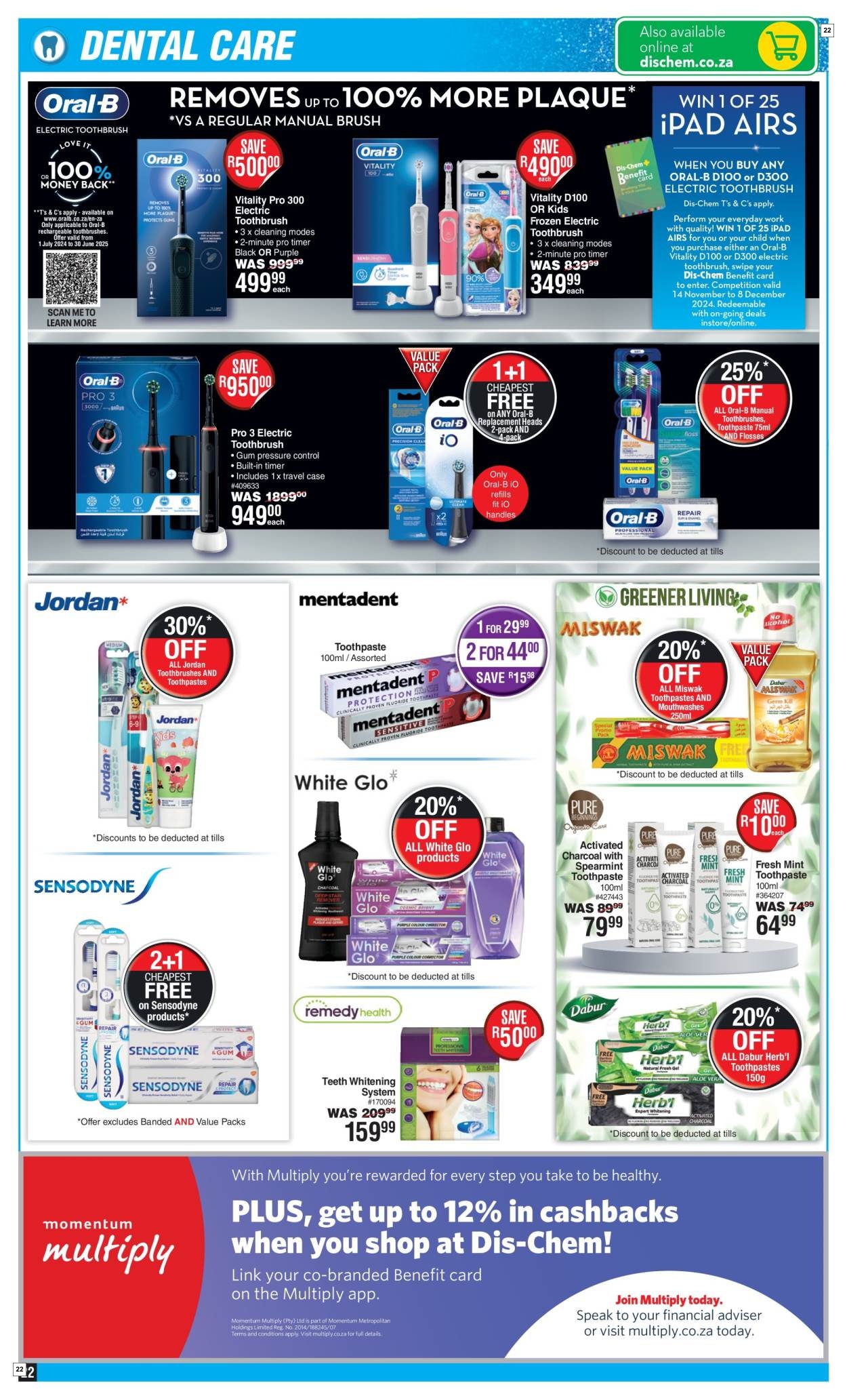 Dis-Chem Specials 14 Nov - 08 Dec - Page 22