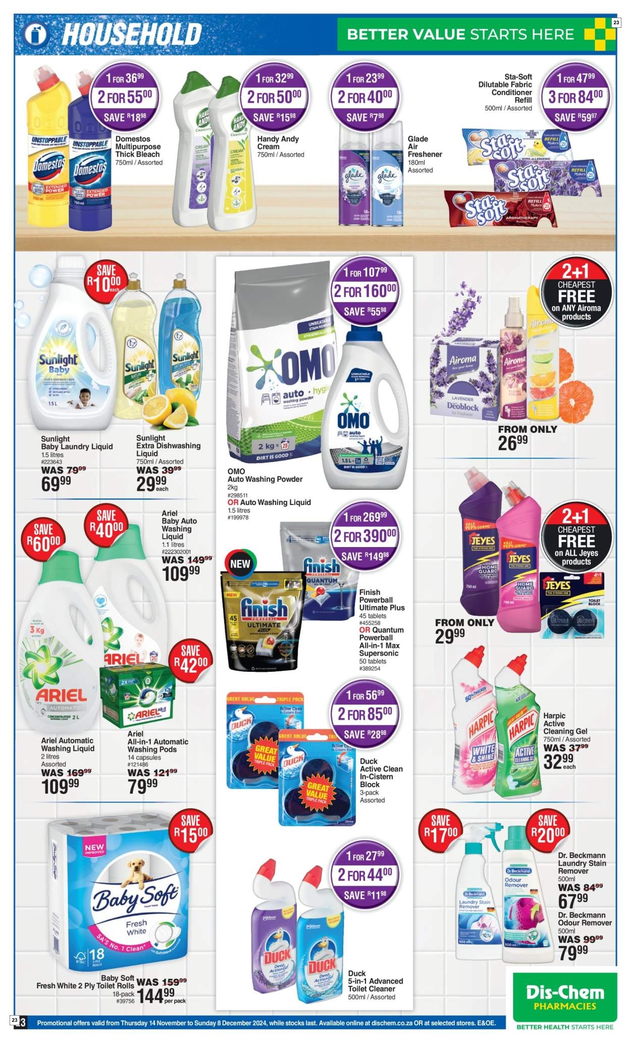 Dis-Chem Specials 14 Nov - 08 Dec - Page 23