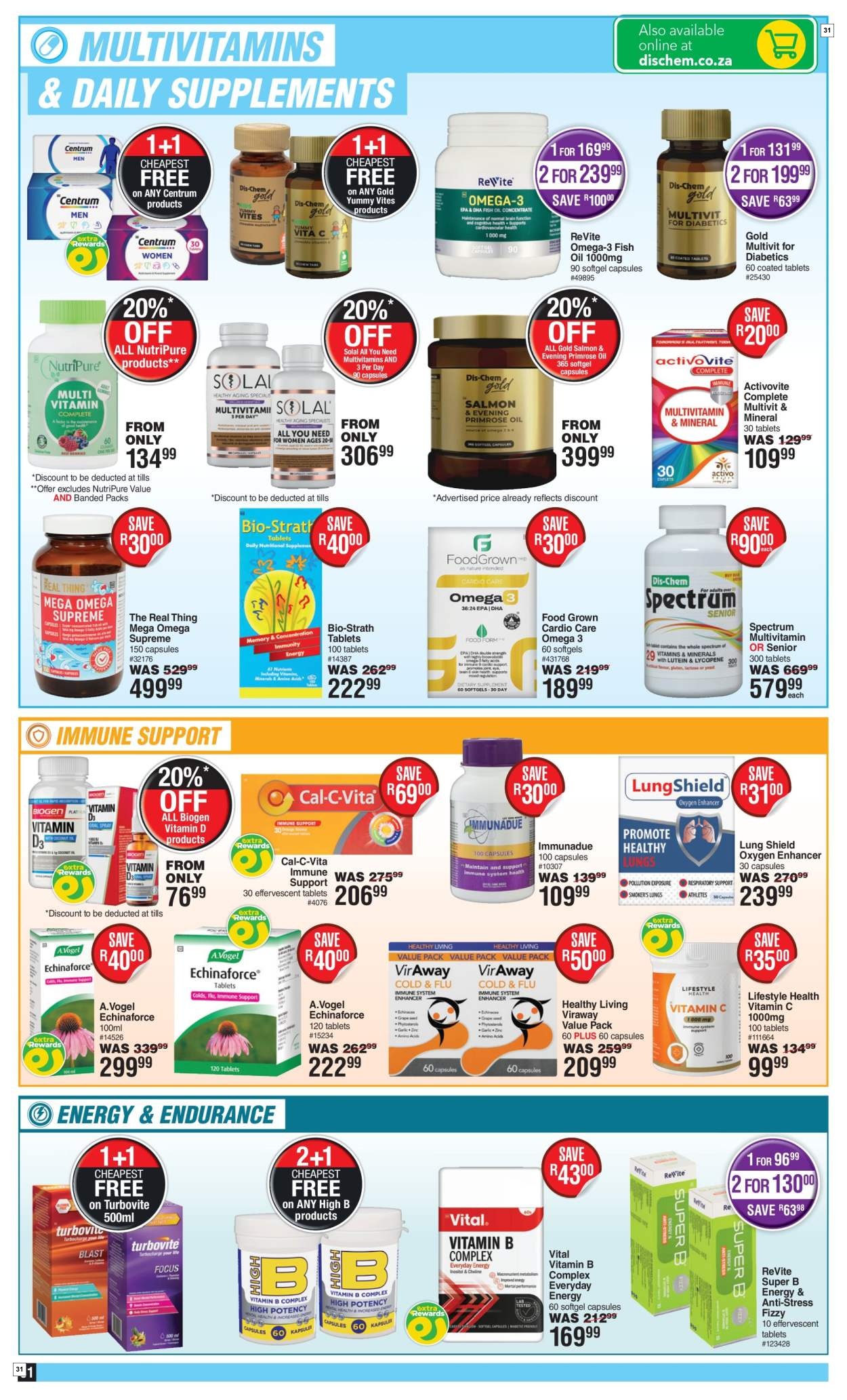 Dis-Chem Specials 14 Nov - 08 Dec - Page 31