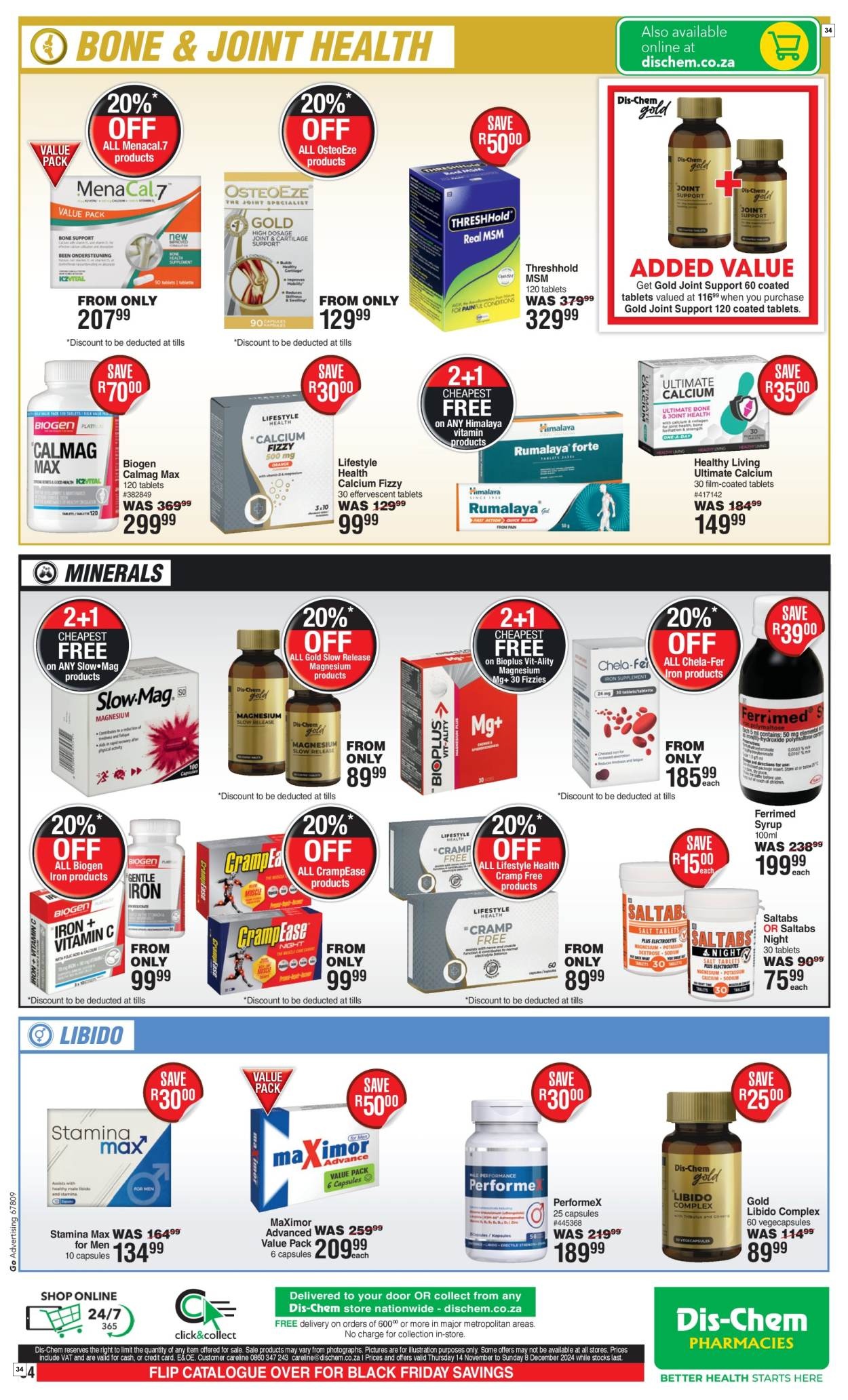 Dis-Chem Specials 14 Nov - 08 Dec - Page 34