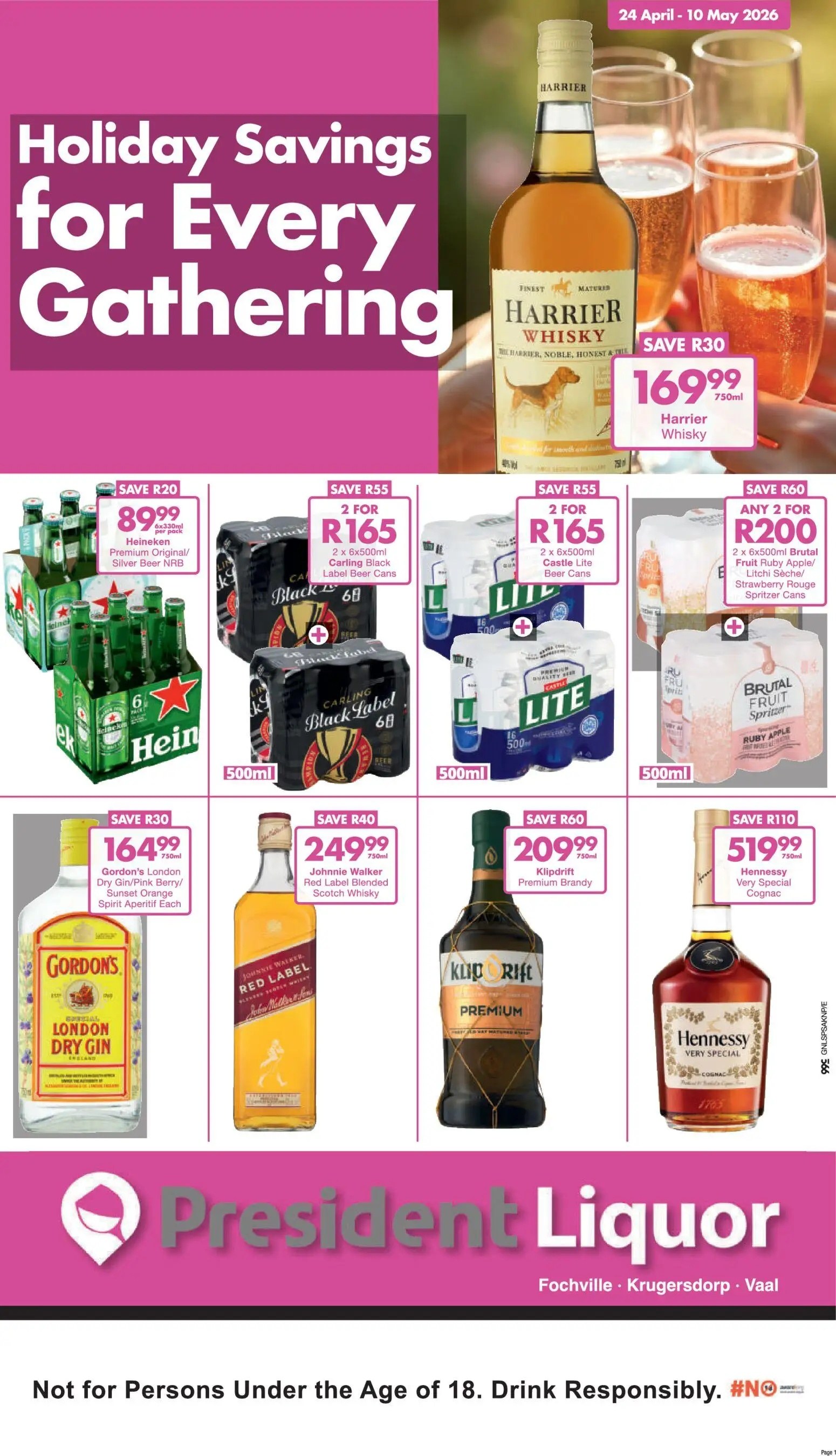 President Hyper Liquor Sale