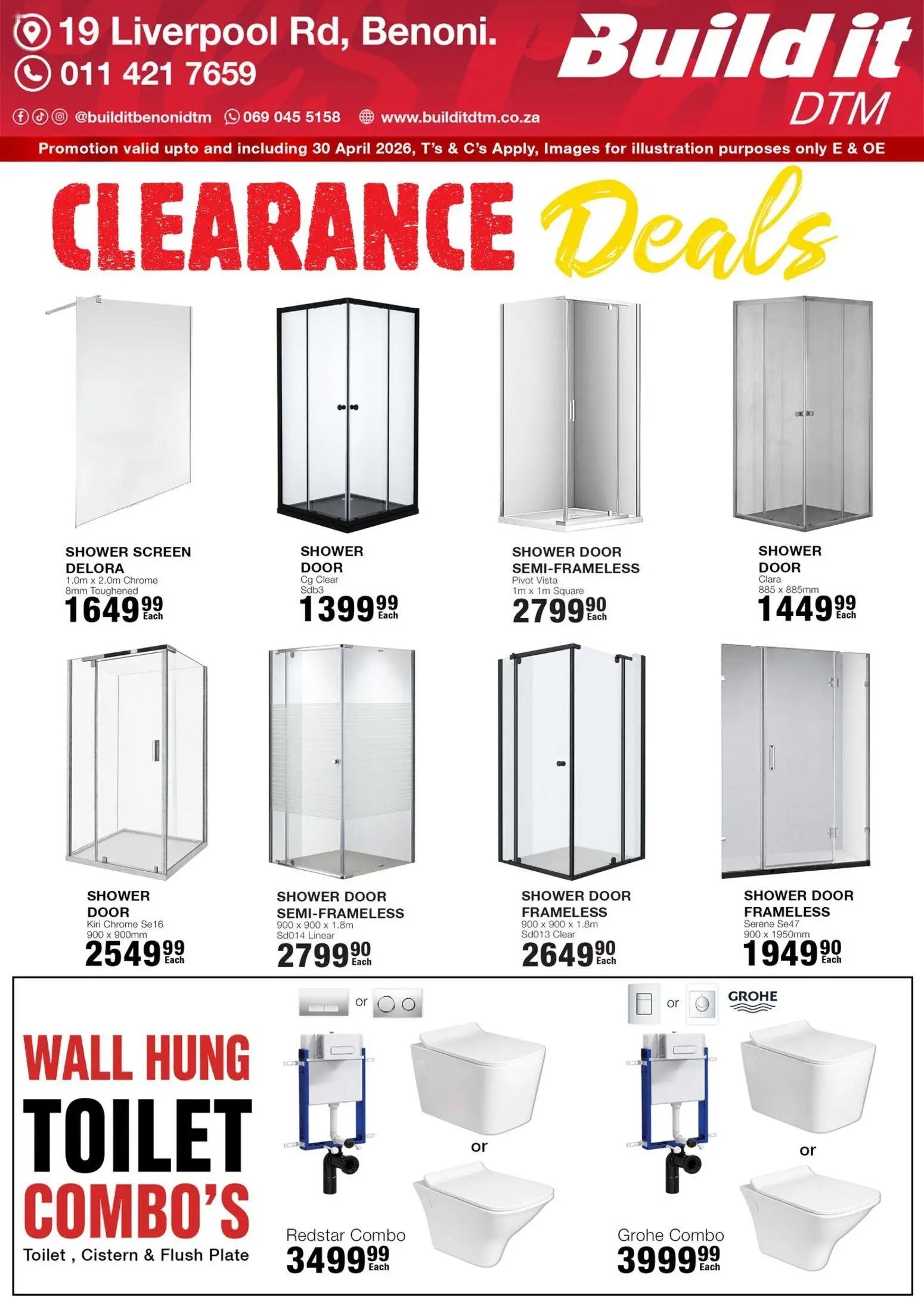 Build It Clearance Deals