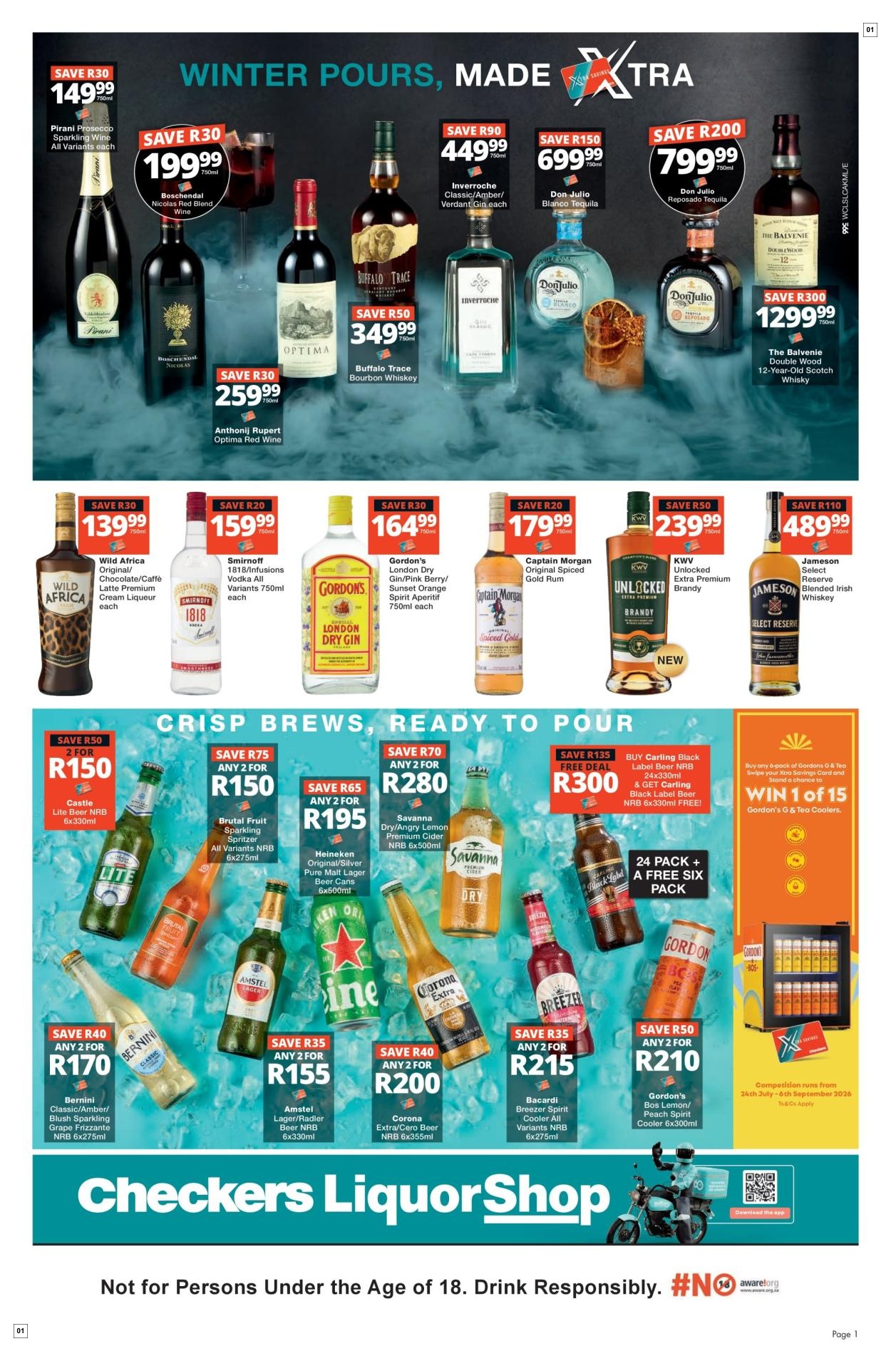 Checkers July Month-end Promotion Gauteng