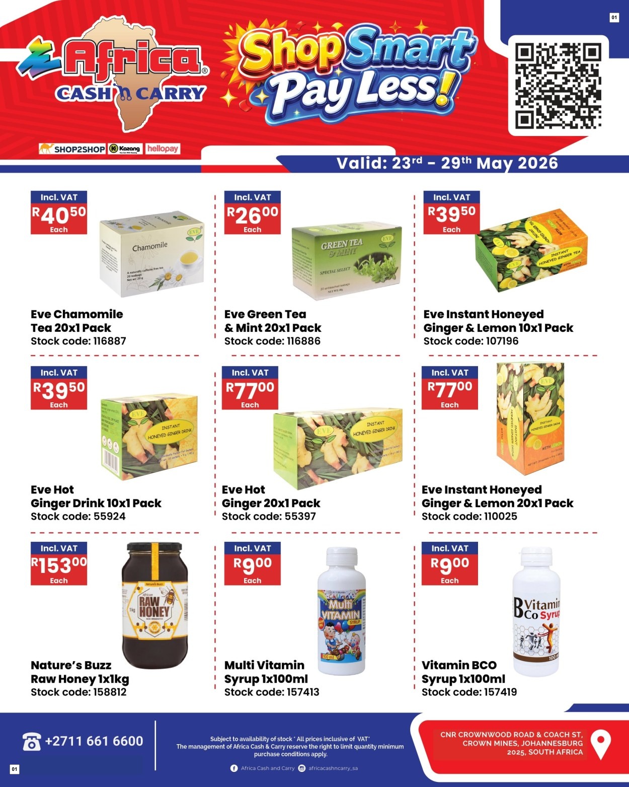 Africa Cash & Carry Catalogue - Saturday Promo