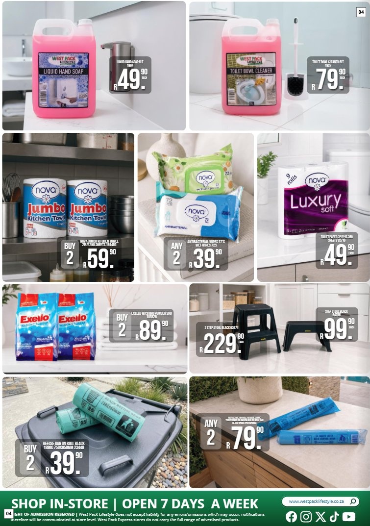 West Pack Lifestyle Specials 20 Jul - 23 Aug - Page 4