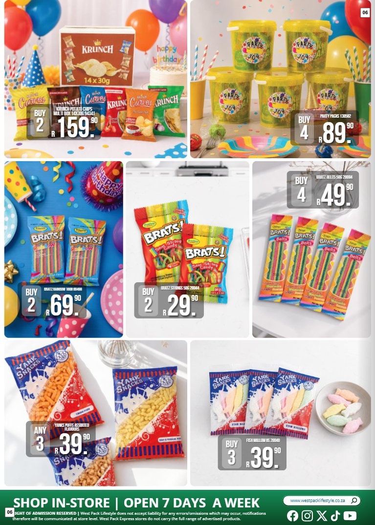 West Pack Lifestyle Specials 20 Jul - 23 Aug - Page 6