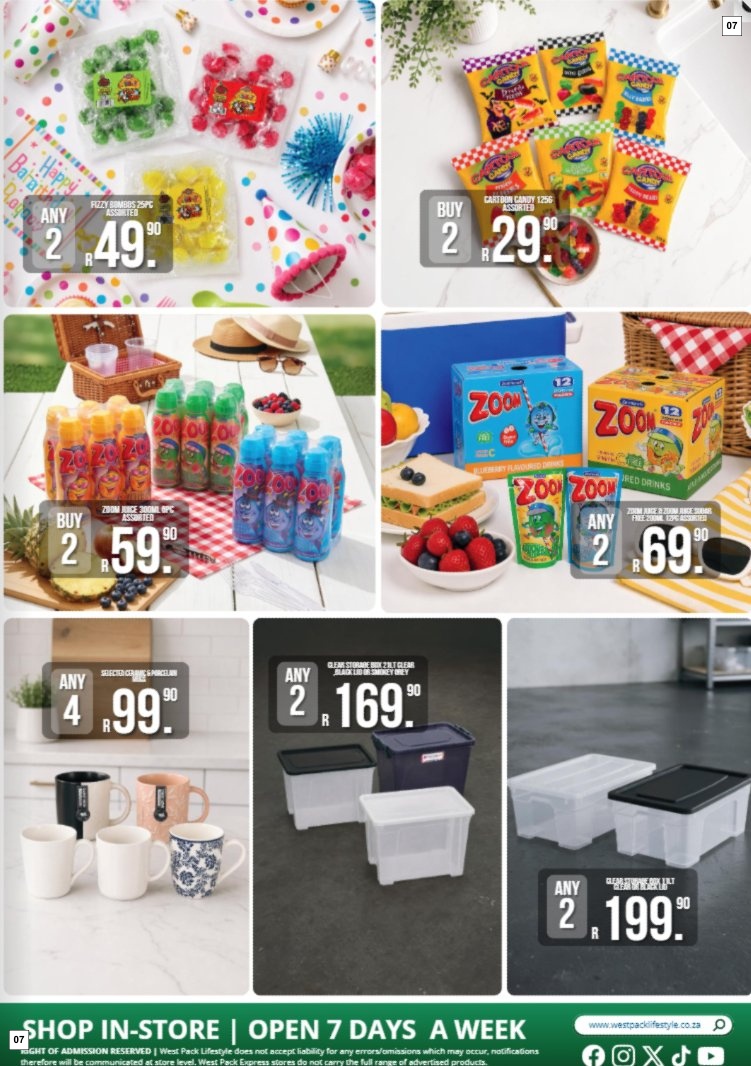 West Pack Lifestyle Specials 20 Jul - 23 Aug - Page 7