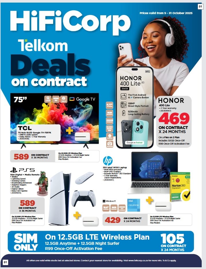 HiFi Corp Specials 05 Oct - 31 Oct