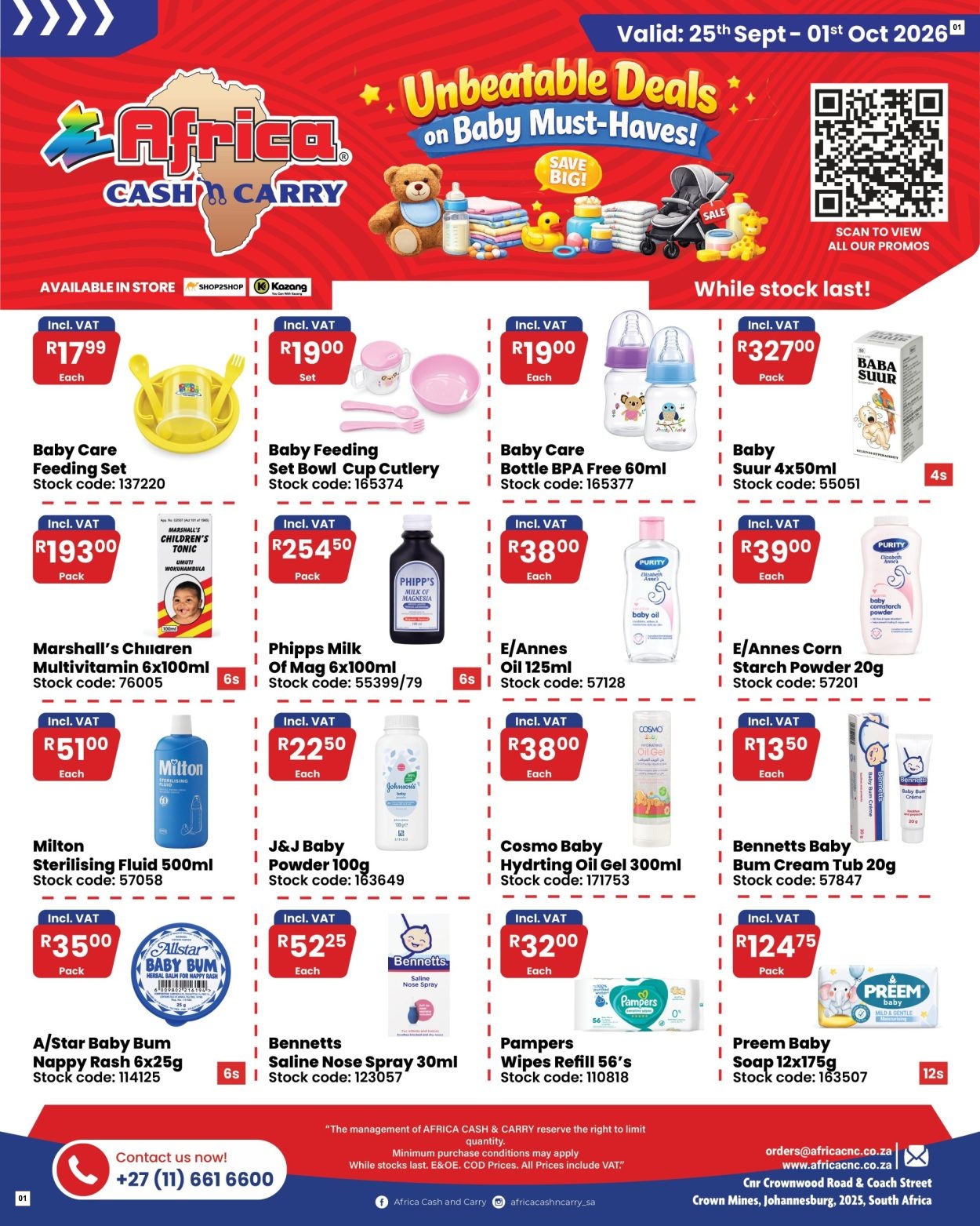 Africa Cash & Carry Catalogue - Friday Promo