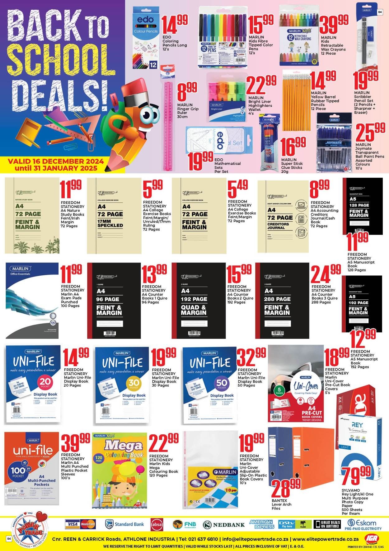 Elite Powertrade Specials 16 Dec - 12 Jan - Page 4