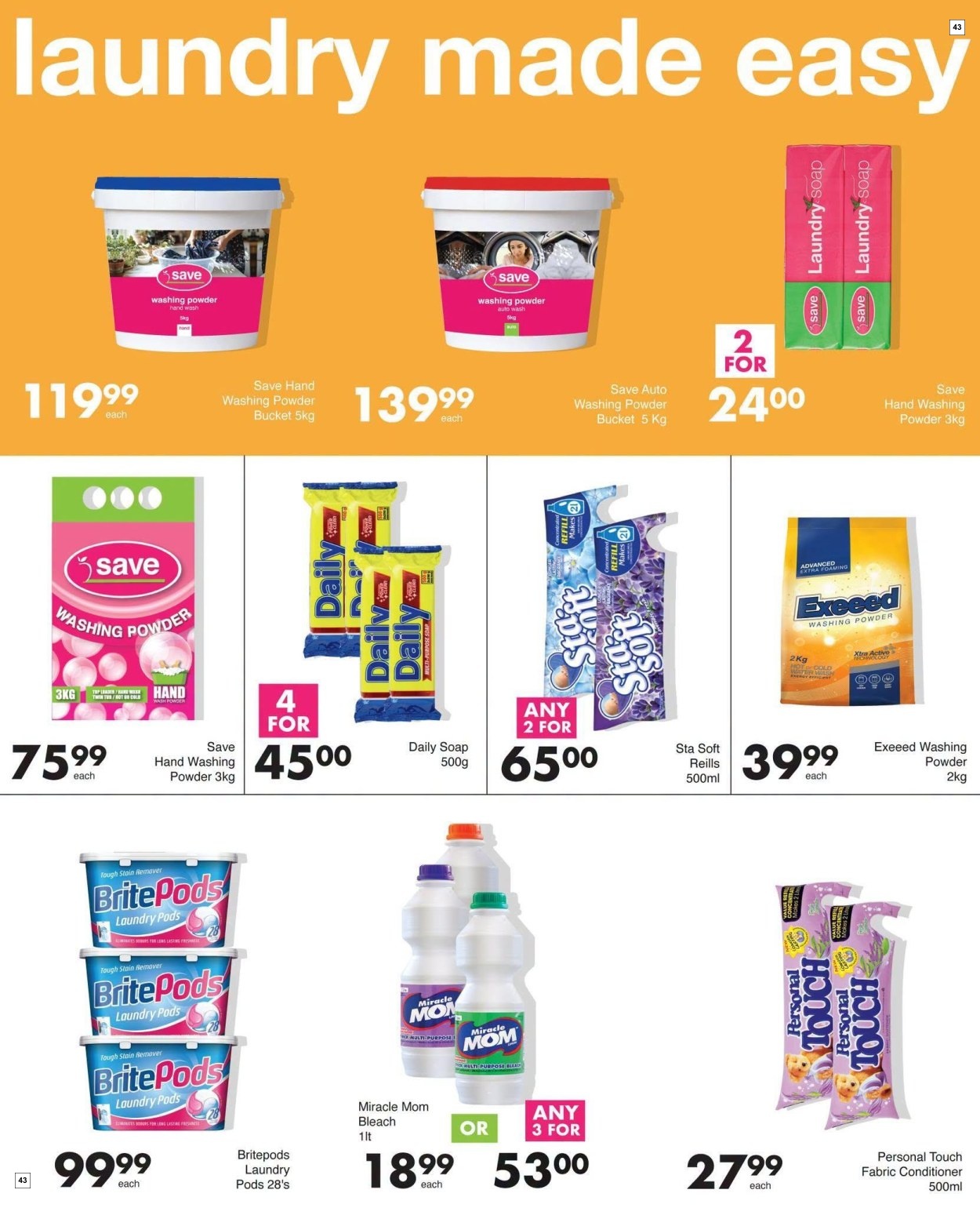 Save Supermarket Specials 29 Sept - 11 Oct - Page 43