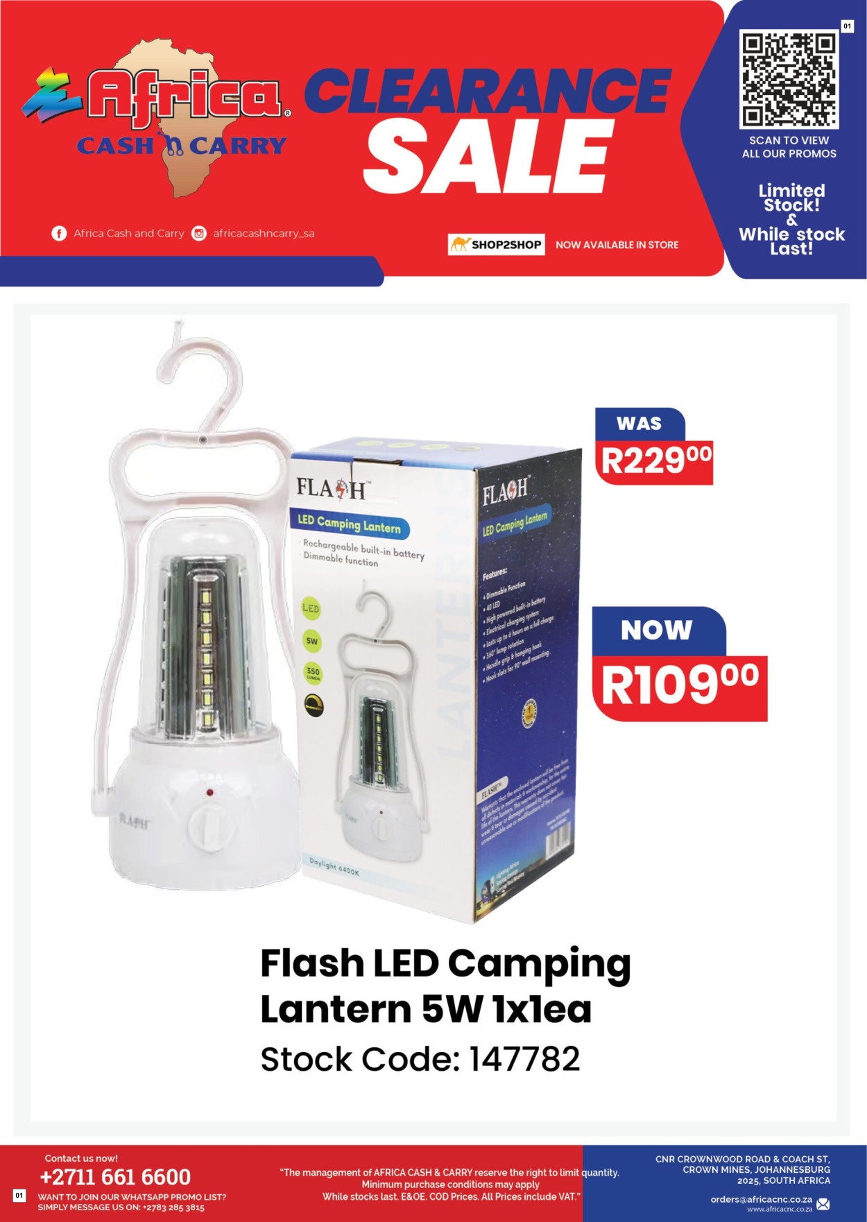Africa Cash & Carry Catalogue - Monday Promo