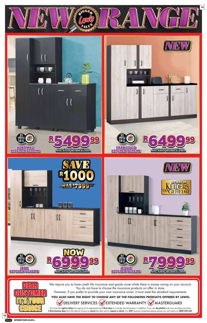 Lewis Specials 01 Oct - 08 Nov - Page 14