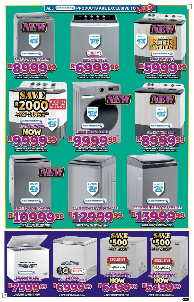 Lewis Specials 01 Oct - 08 Nov - Page 17