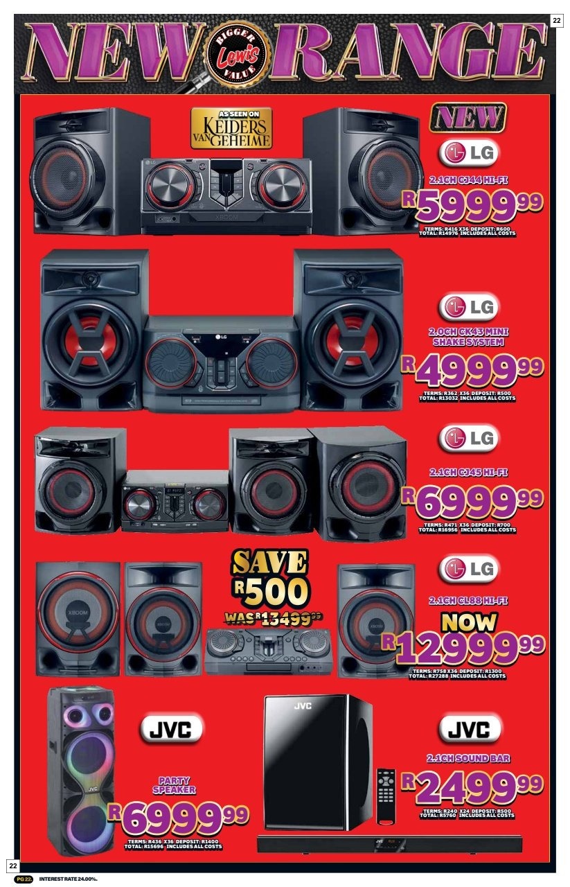 Lewis Specials 01 Oct - 08 Nov - Page 22