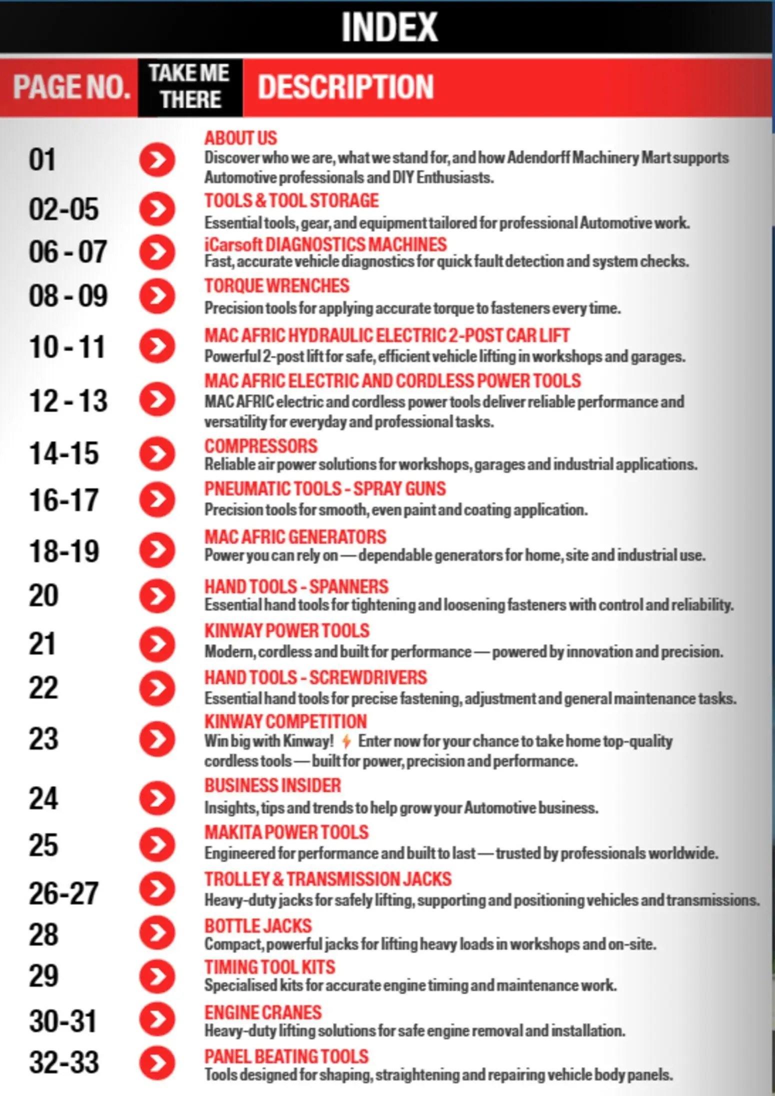 Adendorff Automotive Catalogue - Page 2