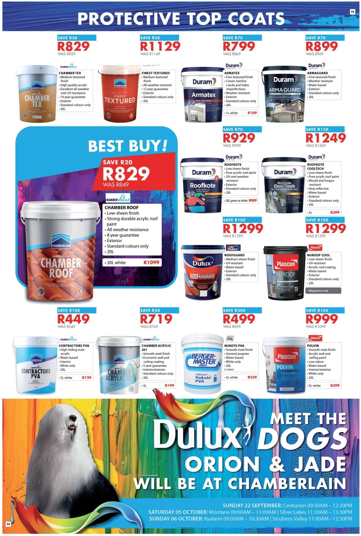 Chamberlain Specials 19 Sept - 13 Oct - Page 4