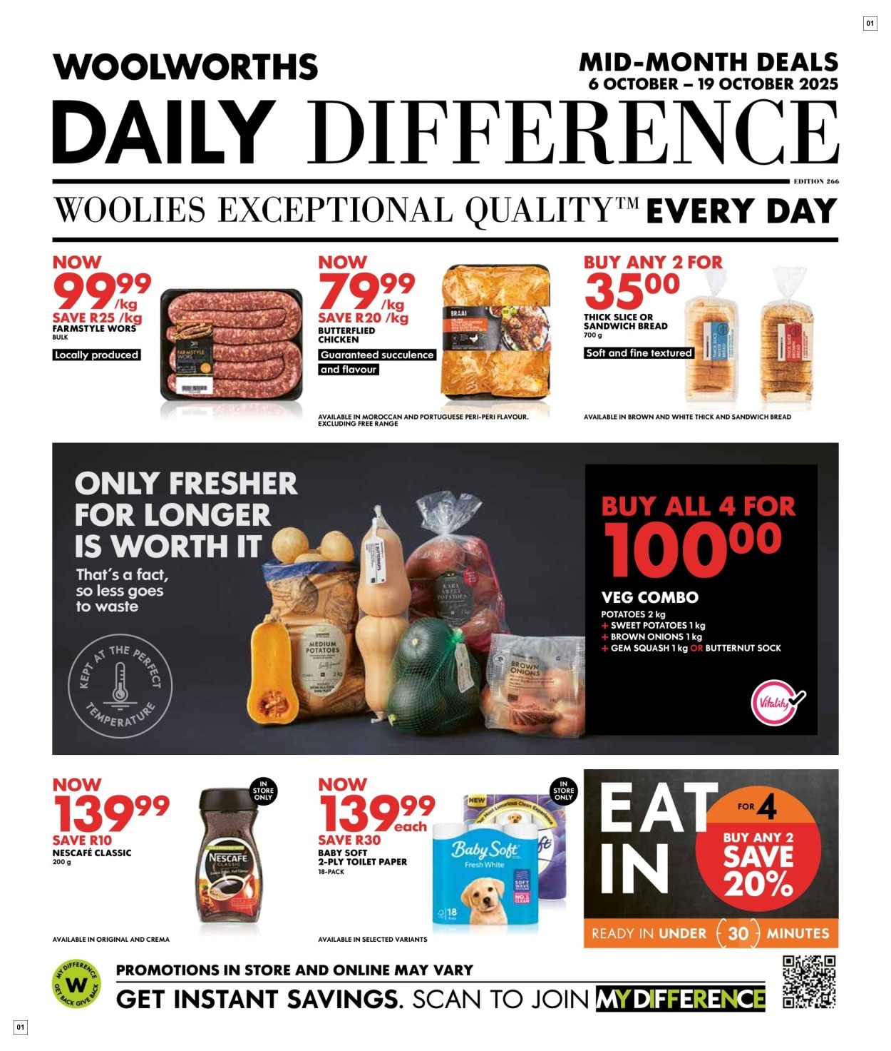 Woolworths Specials 06 Oct - 19 Oct