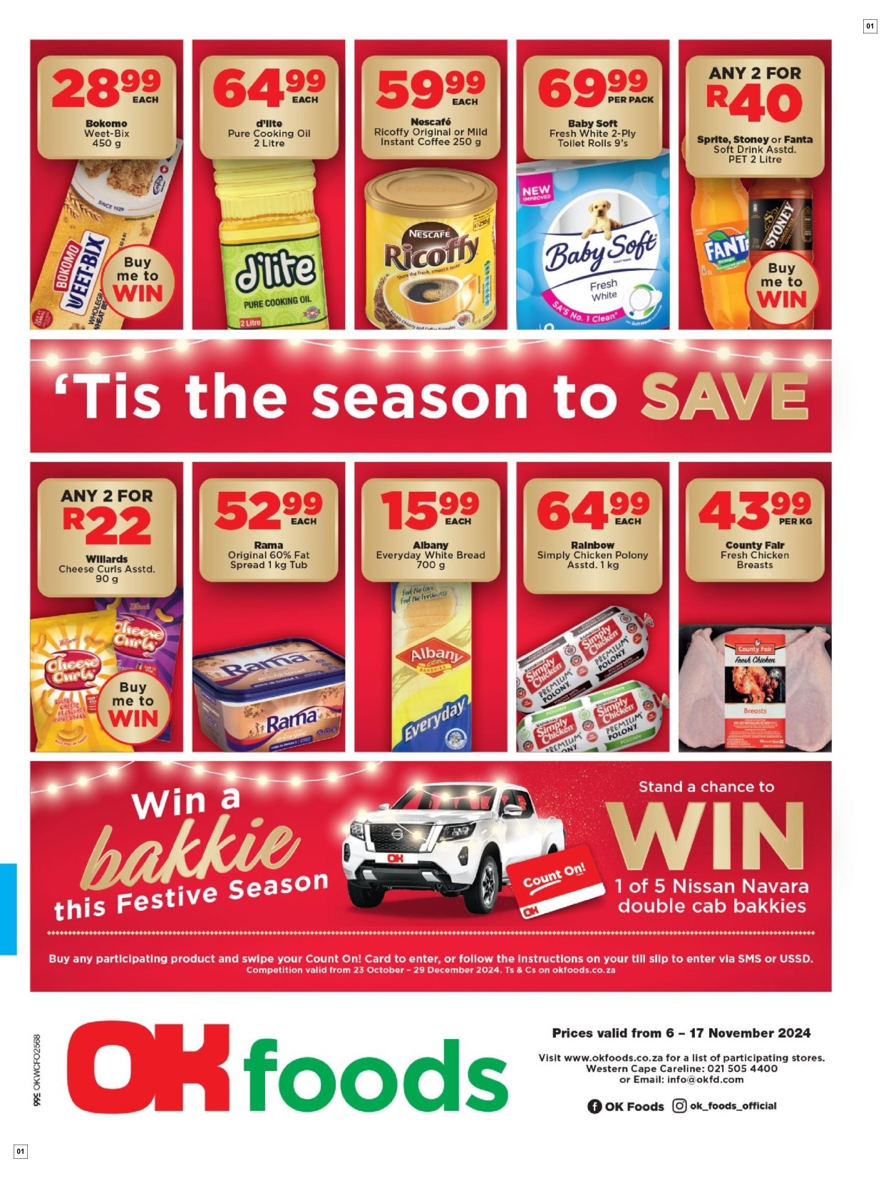 OK Foods Specials 06 Nov - 17 Nov
