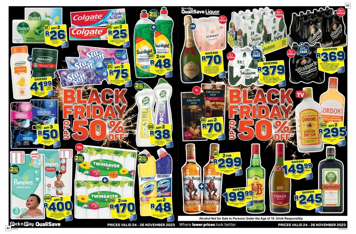 Pick N Pay Clothing Black Friday Specials - Page 3