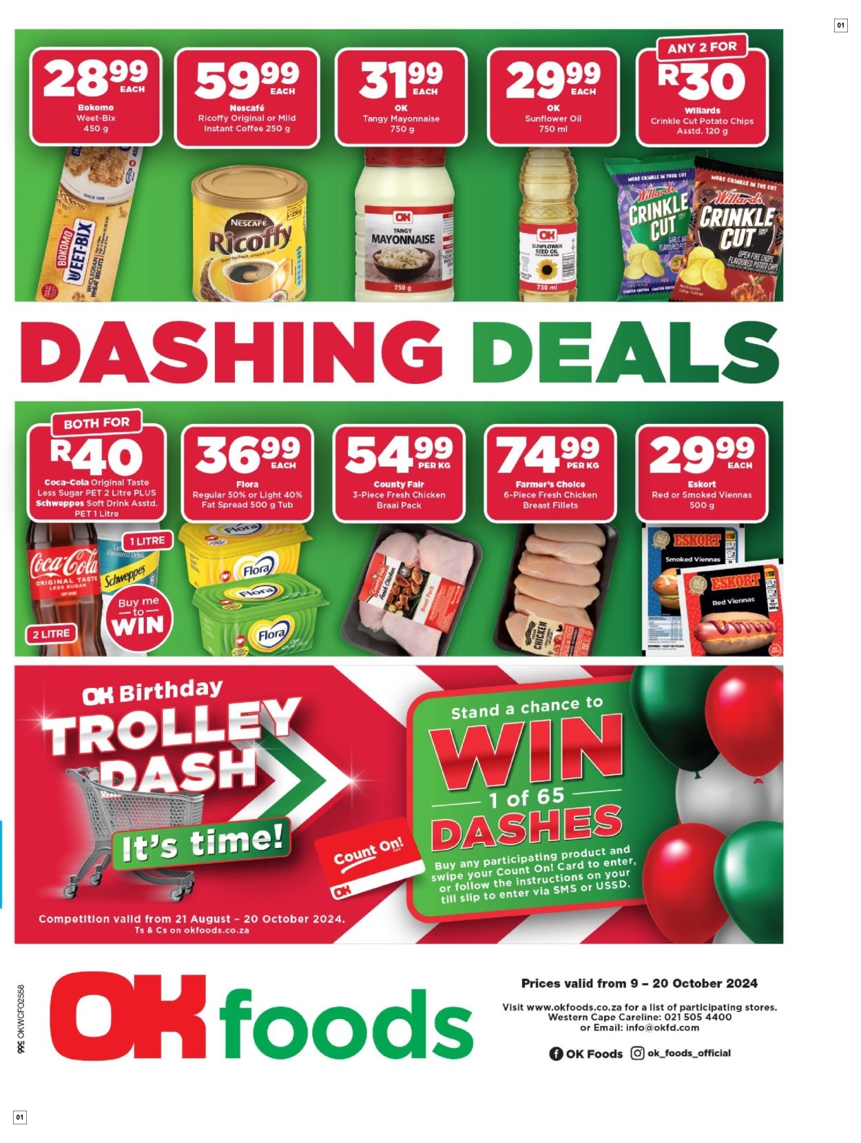 OK Foods Specials 09 Oct - 20 Oct