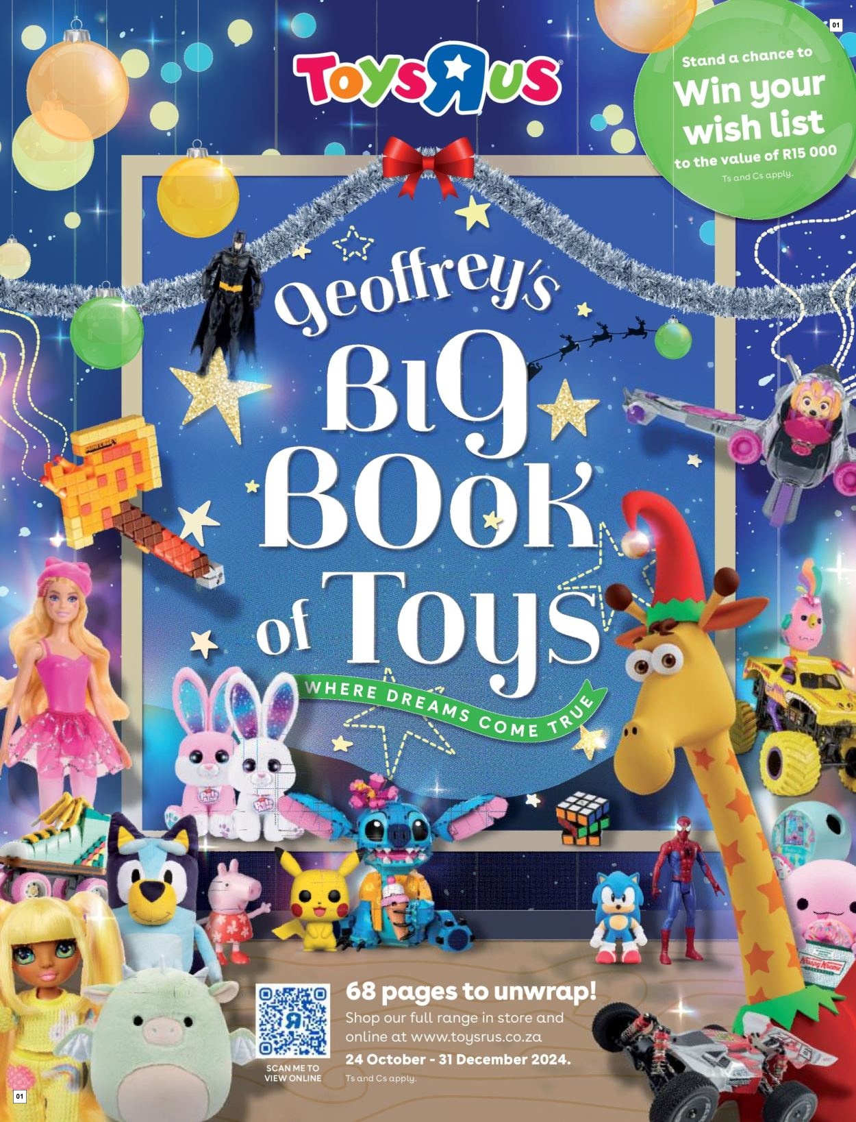 Toys R Us Specials 24 Oct - 31 Dec