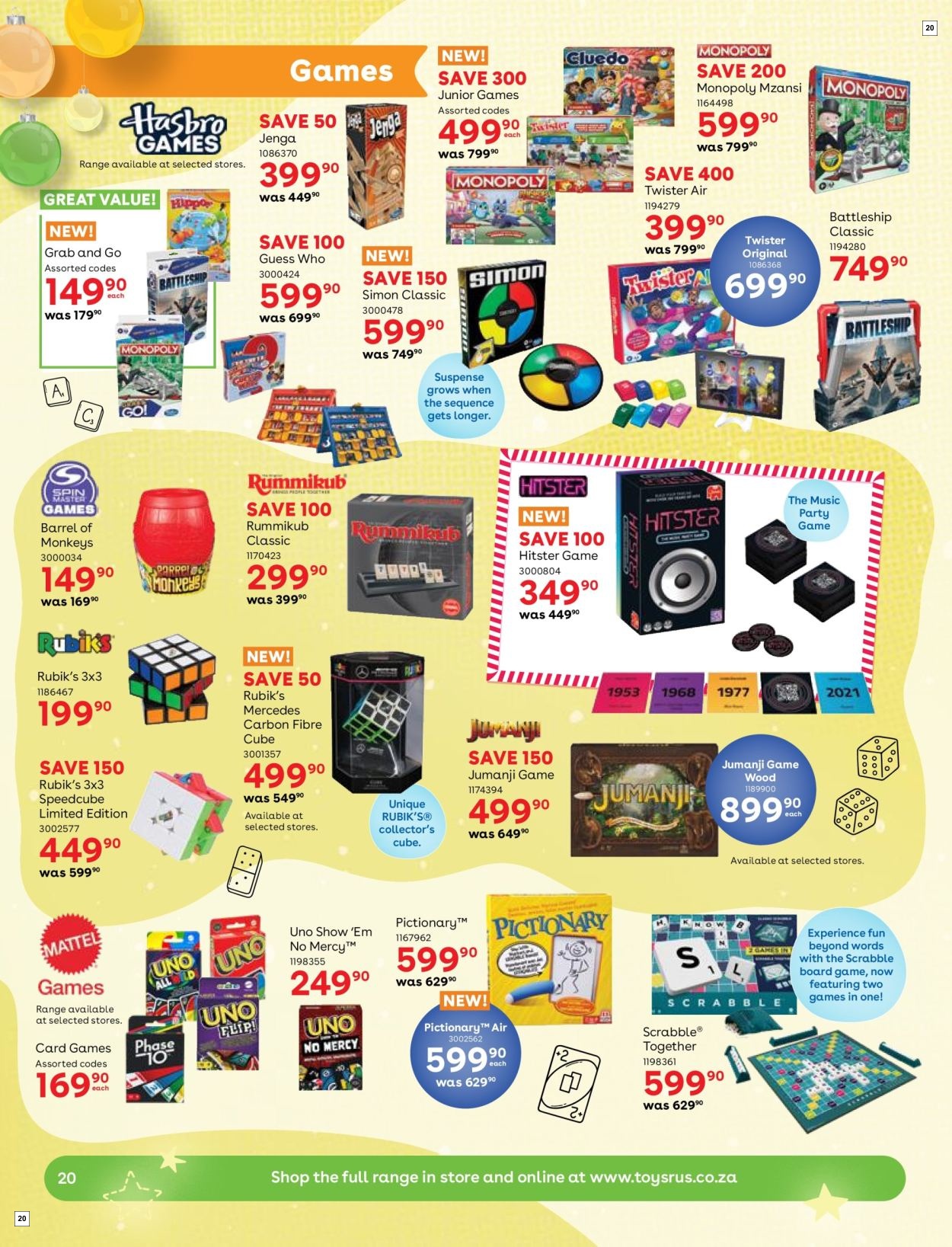 Toys R Us Specials 24 Oct - 31 Dec - Page 20