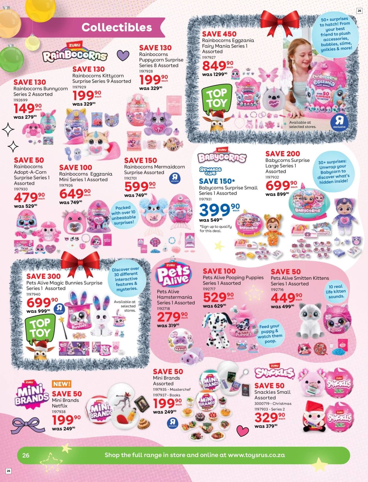 Toys R Us Specials 24 Oct - 31 Dec - Page 26