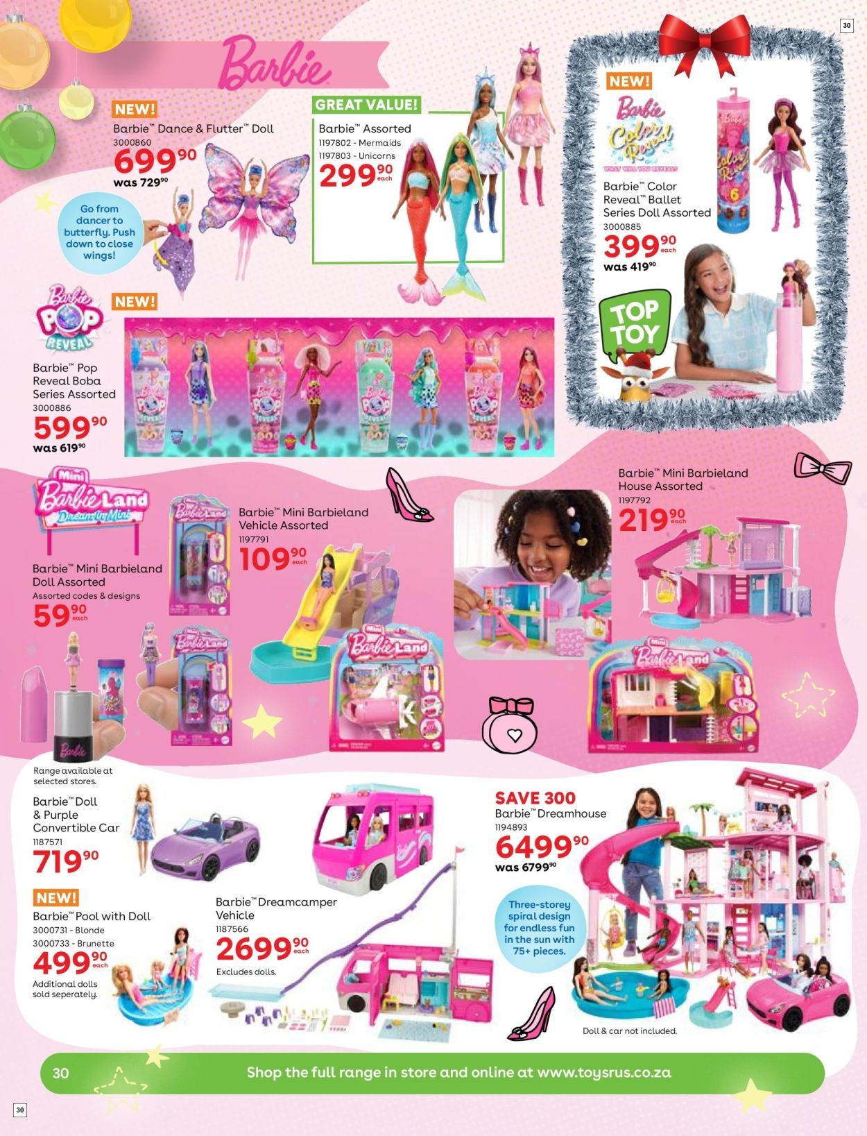Toys R Us Specials 24 Oct - 31 Dec - Page 30