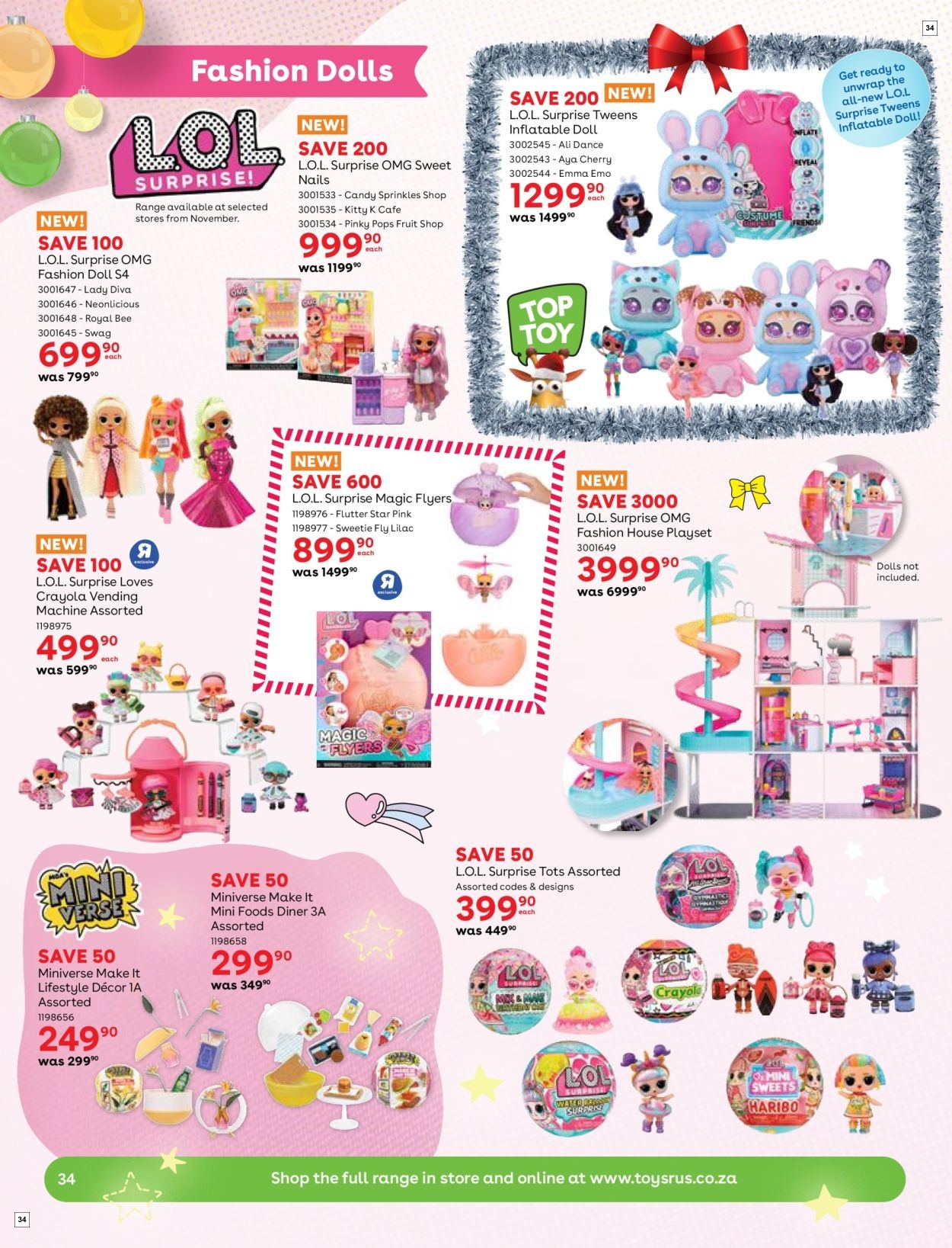 Toys R Us Specials 24 Oct - 31 Dec - Page 34