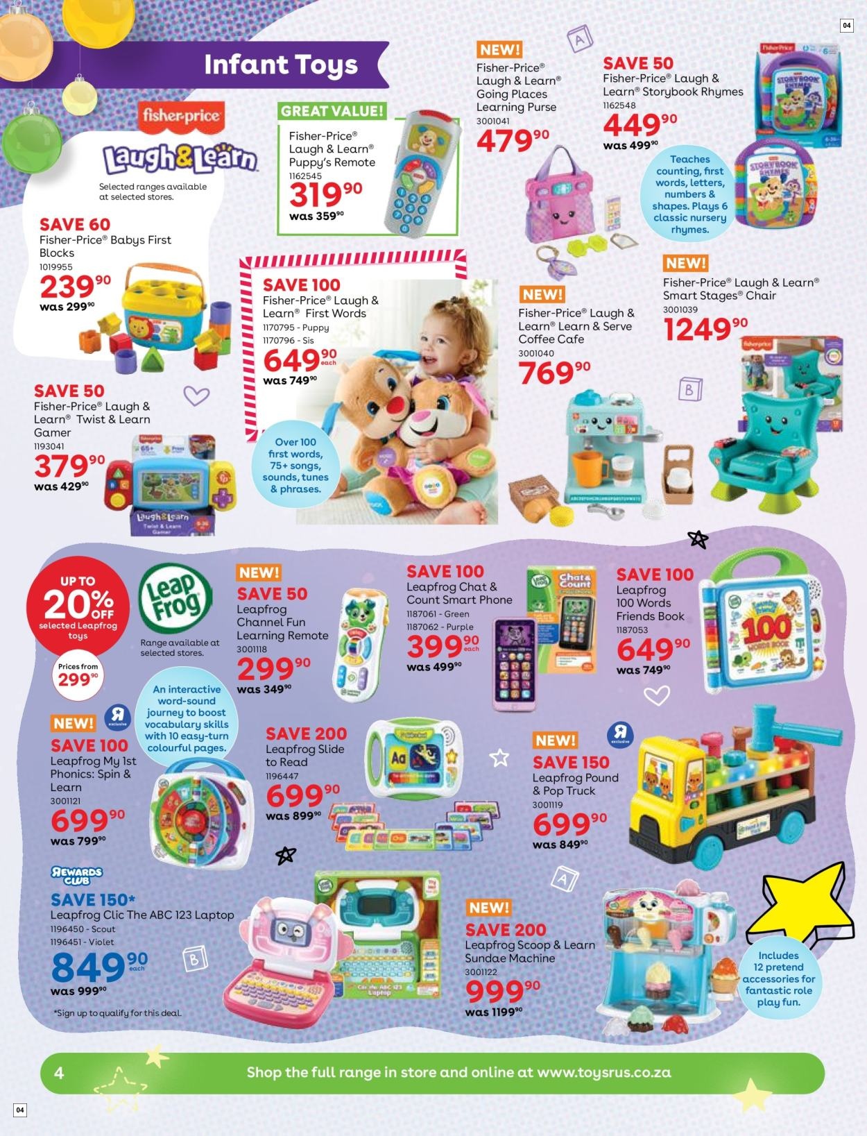 Toys R Us Specials 24 Oct - 31 Dec - Page 4