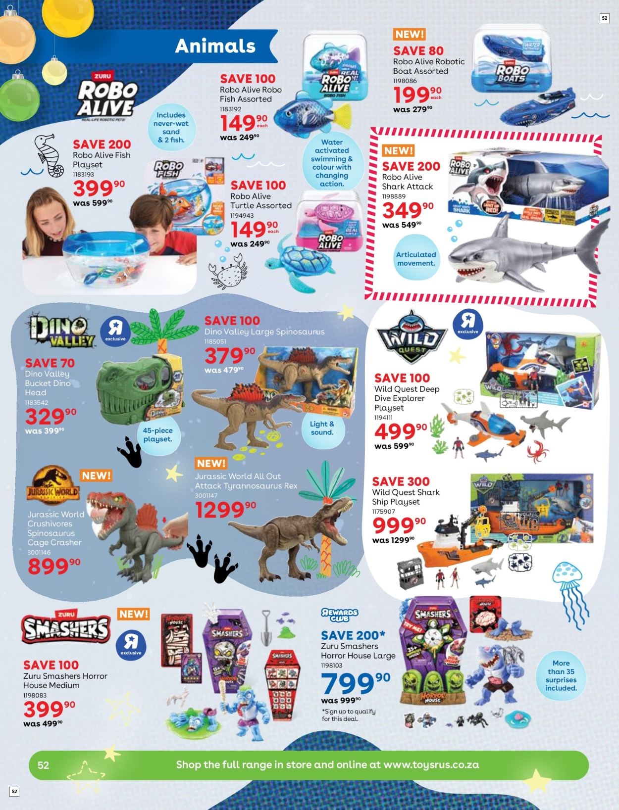 Toys R Us Specials 24 Oct - 31 Dec - Page 52