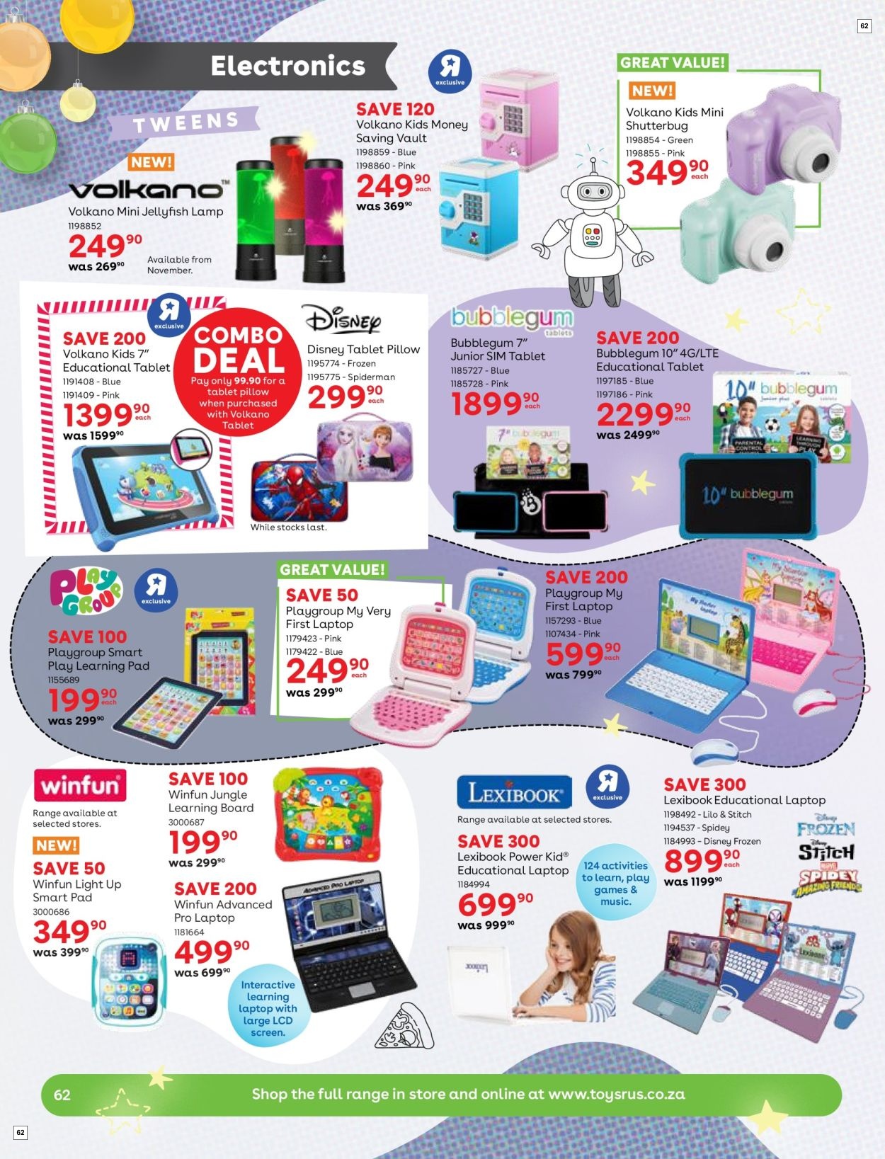 Toys R Us Specials 24 Oct - 31 Dec - Page 62