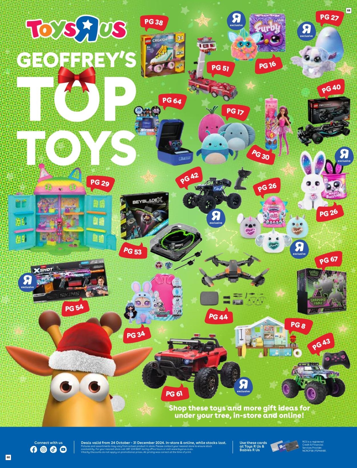 Toys R Us Specials 24 Oct - 31 Dec - Page 68